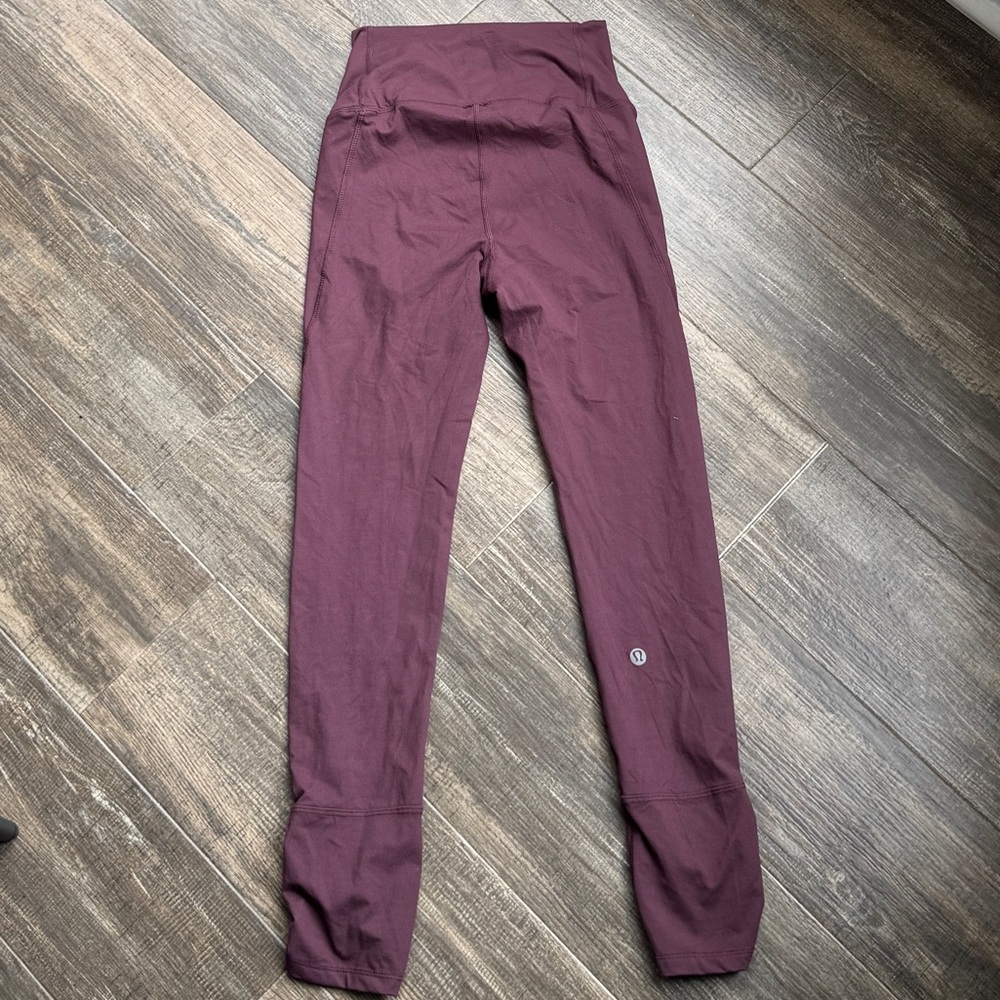 Lululemon high waisted full length brownish leggings 6